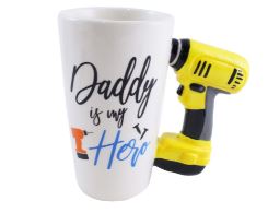 "Daddy Is My Hero" Screwdriver Mug