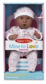 Melissa & Doug Gabrielle Baby Doll With Pacifier