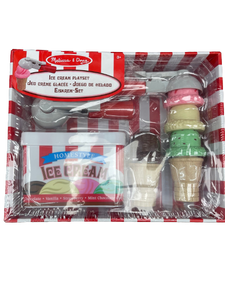 Toy ice discount cream playset
